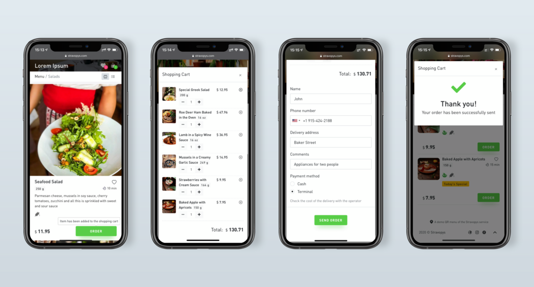 Ordering Food for Delivery — New Opportunities from Stravopys