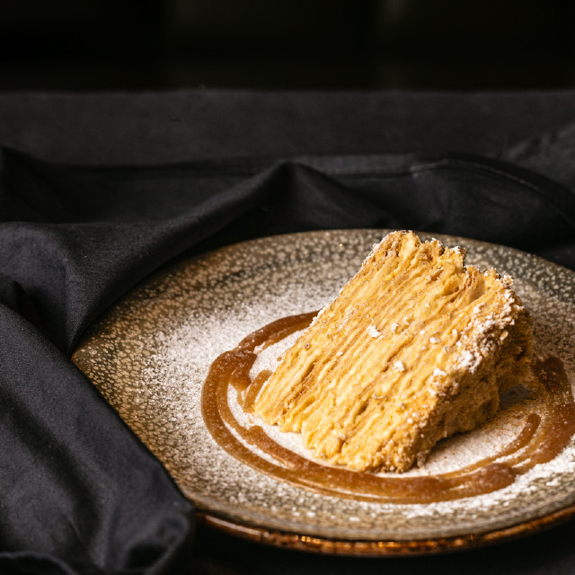 Наполеон з карамеллю / Napoleon with caramel