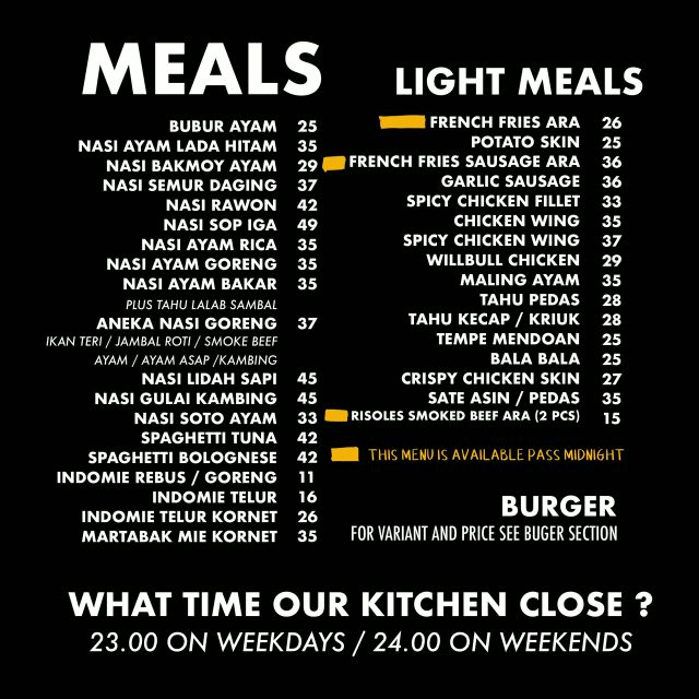 MEALS