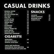CASUAL DRINKS