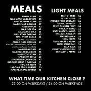 MEALS