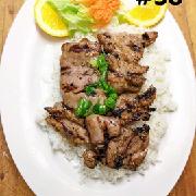 58.	Grilled Chicken Steamed Rice