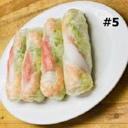 5. Seafood Vietnamese Fresh Salad Rolls