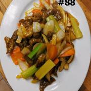 88.	Ginger Onion Beef