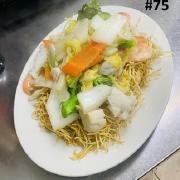 75.	Seafood Chow Mein