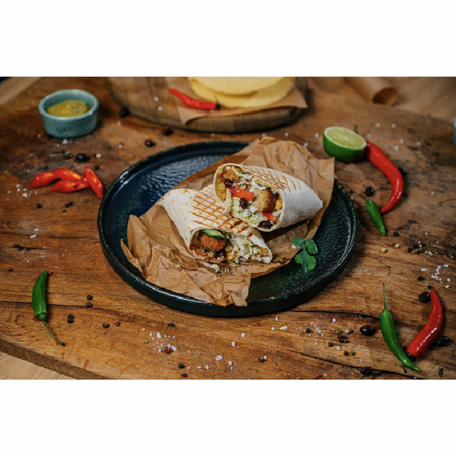 Бурріто з тигровими креветками