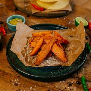 Батат фрі з пармезаном