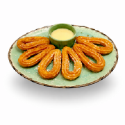 Чурроси зі згущеним молоком