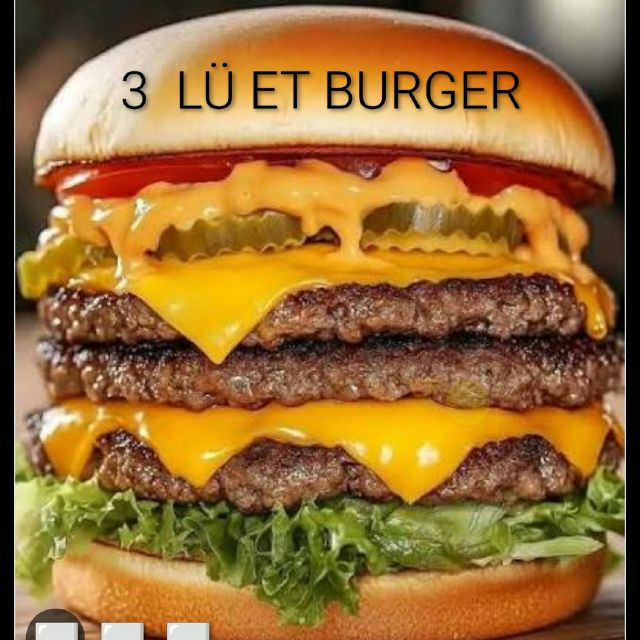 3 KATLI SOHBET BURGER&CİPS