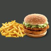 ÇİFT TAVUK BURGER&CİPS