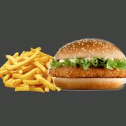 TAVUK BURGER&&CİPS