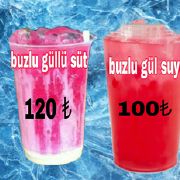 Güllü süt   - gül suyu