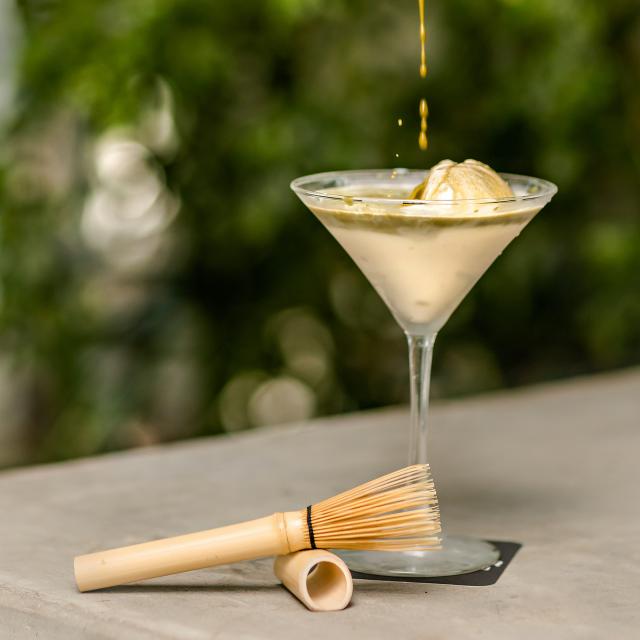 Affogato de Matcha