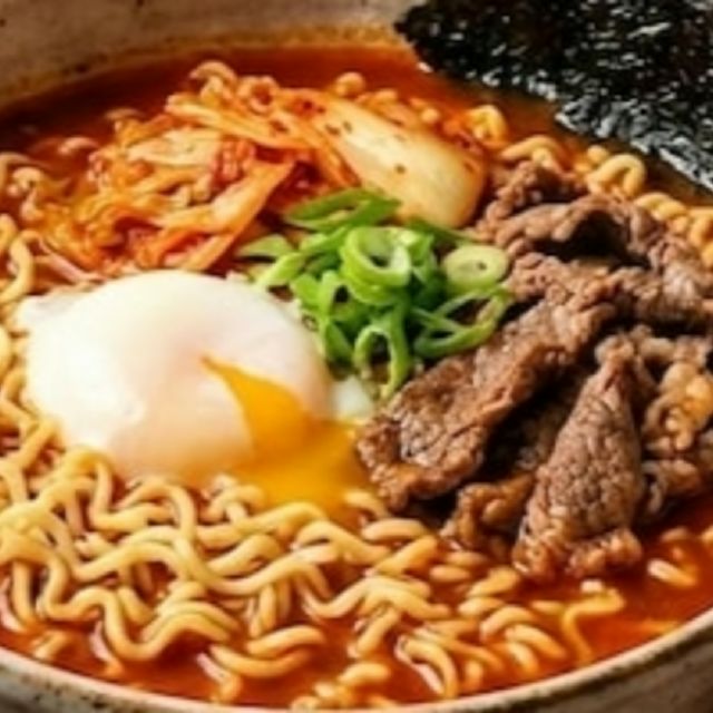 Ramen  con ternera