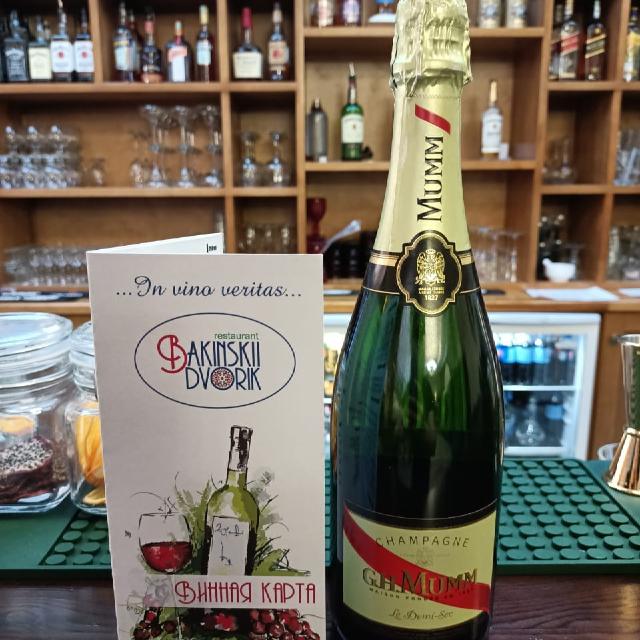 G.H. Mumm Demi-Sec