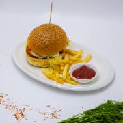 Чизбургер из курочки