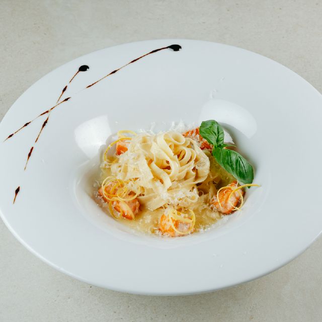 Лимонний соус з лососем