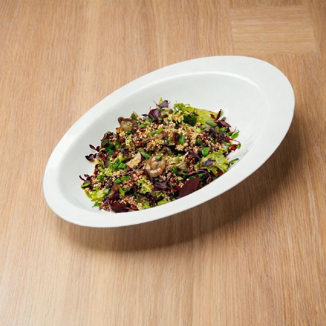 Салат з буряком та опеньками