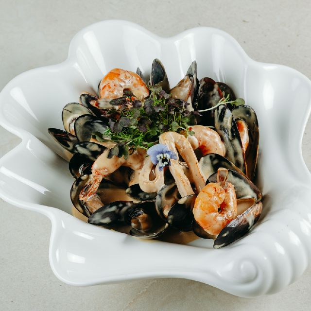 Соте з морепродуктів