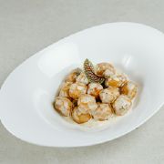 Картопля у вершковому соусі