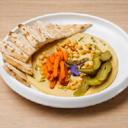 Хумус з запеченим бататом