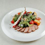 Салат з димною свининою