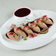 Пате з ягідним соусом