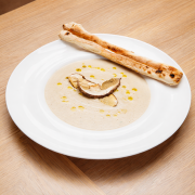 Крем-суп з білих грибів