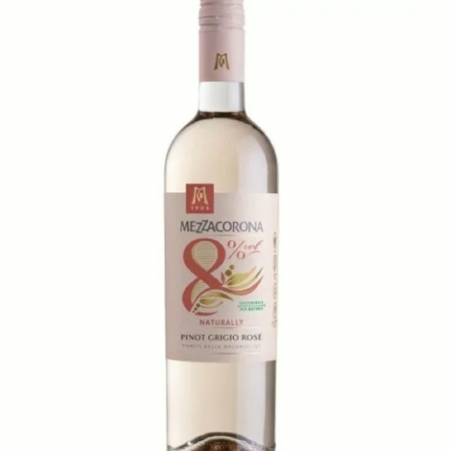Mezzacirona Pinot Grigio Rose 8%