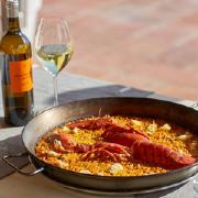 Paella with Lobster