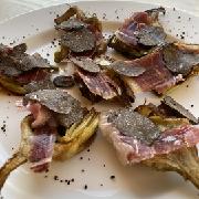 Artichokes with Jamon 5J Truffle