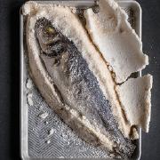 Sea Bass Baked in a Salt Crust