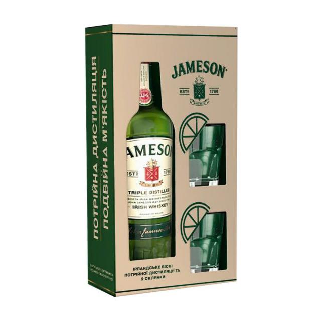 Jameson + 2 Glasses