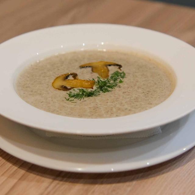 Крем-суп з печериць