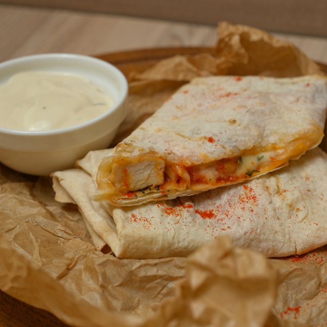 Лаваш з куркою