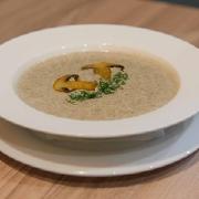 Крем-суп з печериць