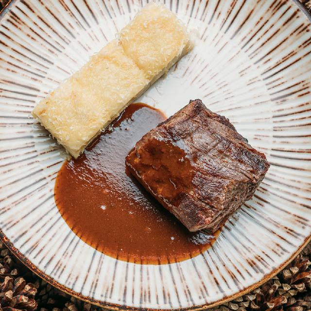 Шатобриан с картофельным гратеном