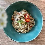 Паста сливочная с грибами