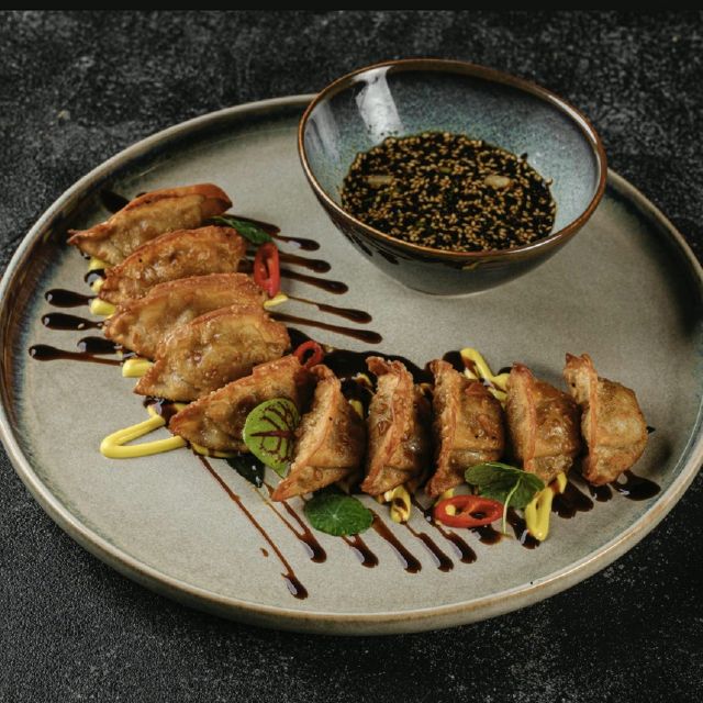 Гьодза з креветкою