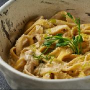 Паста з білими грибами