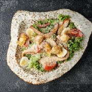 Салат цезар з куркою