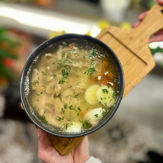 Курячий бульйон