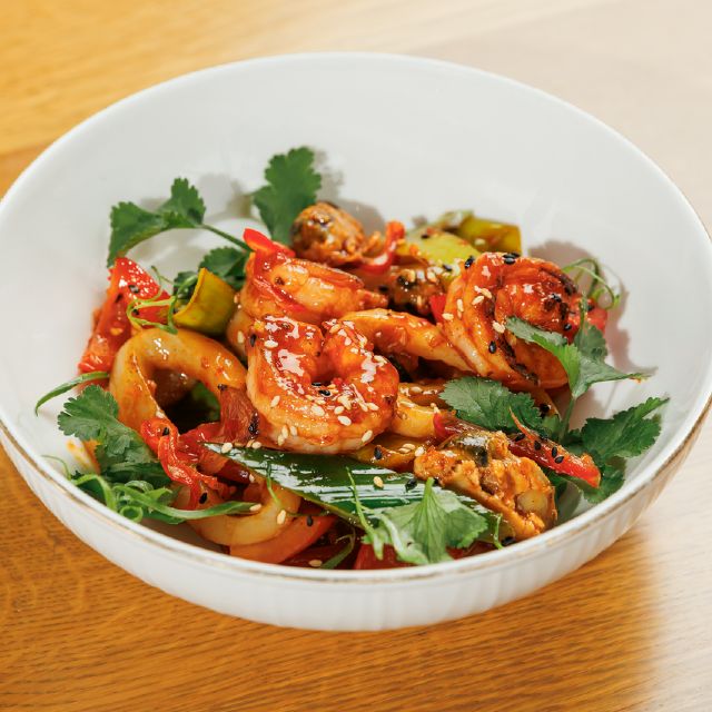 Смажені морепродукти