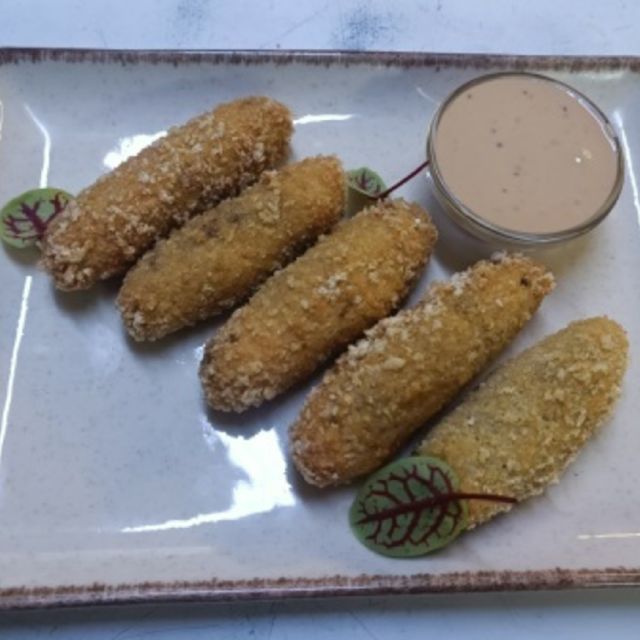 Крокети з яловичею щічкою