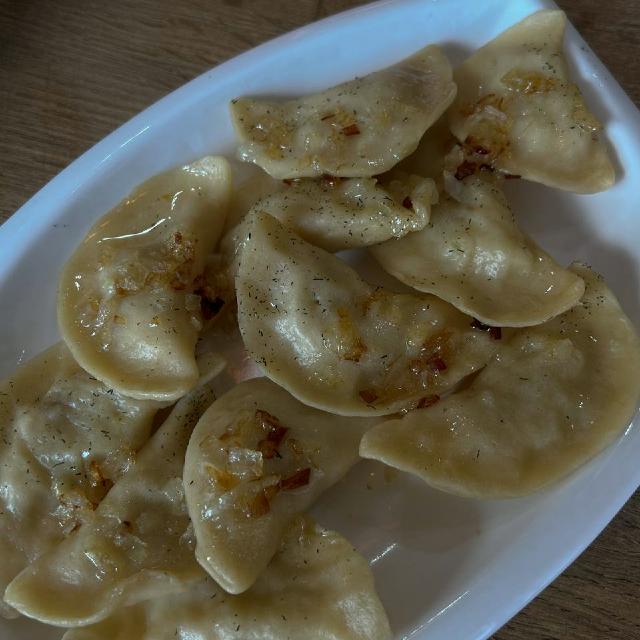 Pierogi Ukraińskie z Ziemniakami