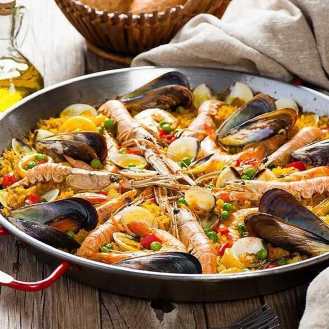 Paella with Seafood