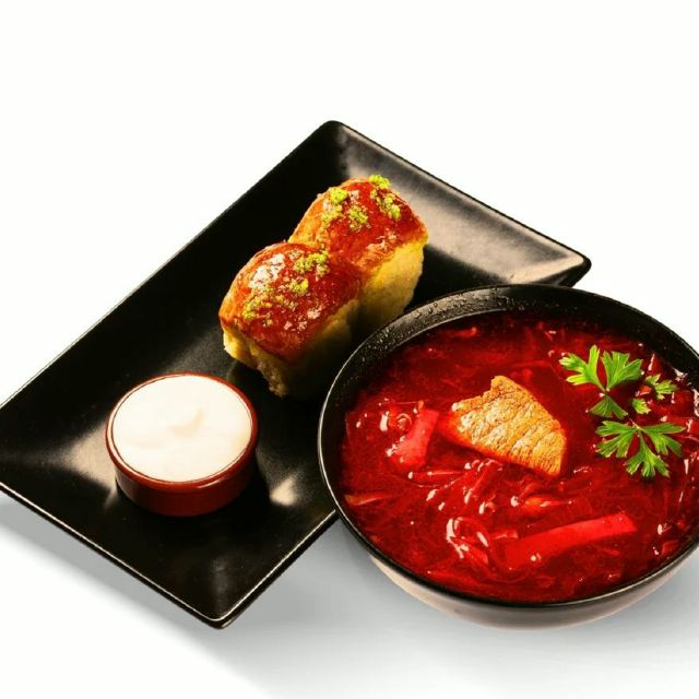 Ukrainian borsch