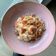 Pasta with seafood