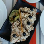 Chicken liver cake