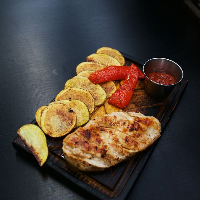 Стейк курячий